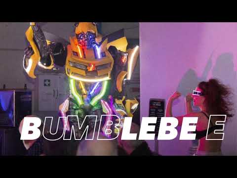 Robot Led géant Transformer Bumblebee : 0