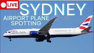 1hr of LARGE planes ✈️ LIVE SYDNEY AIRPORT PLANE SPOTTING
