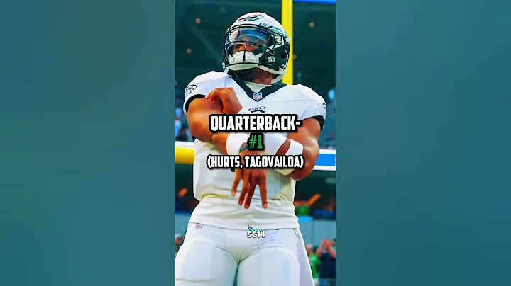 The best jersey number for each skilled position #nfl #shorts #livvydunne