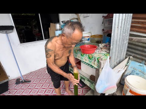 Masak Katak Hutan Dalam Buluh & Umbut Lalis Bakar…///