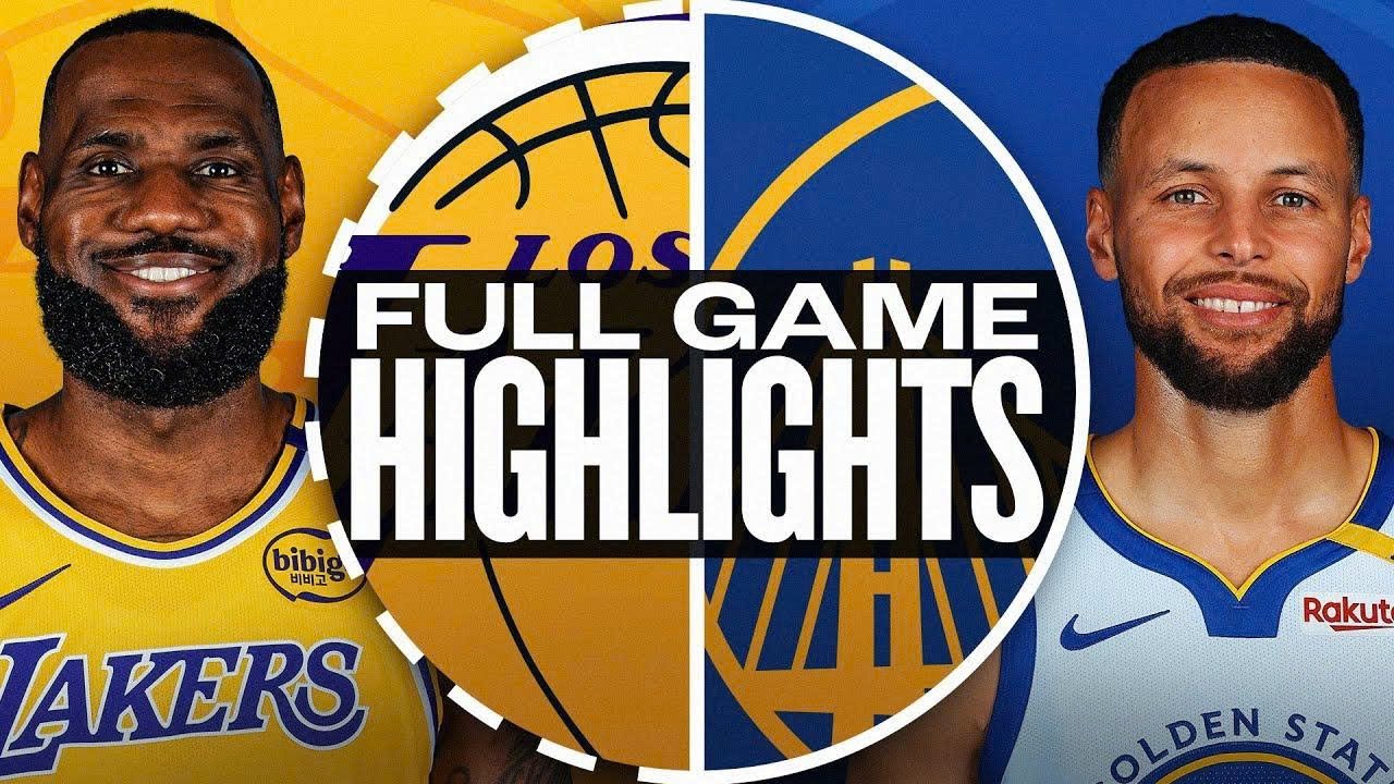 Golden State Warriors vs Los Angeles Lakers Full Game Highlights - Nov ...