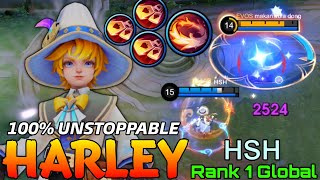 Welcome to The Greatest Magic Show of All Time! - Top 1 Global Harley by ʜsʜ - Mobile Legends