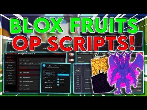 UNDECTED] ROBLOX, Blox Fruits Script GUI / Hack, Auto Farm, Fruit Farm