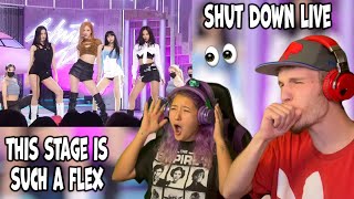 BLACKPINK SHUT DOWN LIVE ON INKIGAYO (REACTION!)