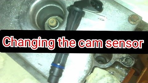 how to change the camshaft sensor in a 5.3 vortec