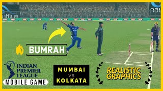 IPL Mode in REAL CRICKET Mobile Game | IPL 2020 Mumbai Indians Super Over Cricket screenshot 4