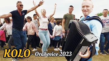 Igra Mešić a igra i Dina - teferič Orahovice kod Goražda 2023 Granje bend #kolo