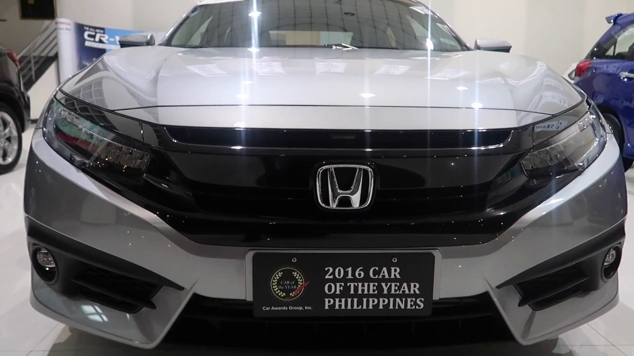 2017 Honda Civic Rs Turbo Philippines Quick Tour Vlog Youtube