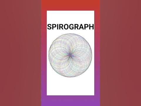 SPIROGRAPH Circle | Python Turtle Graphics #shorts #coding #python # ...