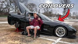 Installing Coilovers On My C6...Then I Found THIS
