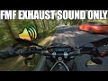 Fmf raw sound  no wind noise  husqvarna 701 supermoto