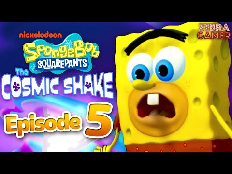 SpongeBob SquarePants: The Cosmic Shake Gameplay Walkthrough Part 5 - Prehistoric Kelp Forest!