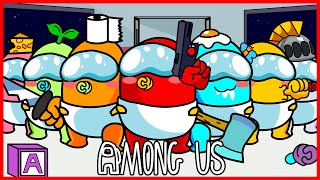 AMONG US ANIMATION COMPILATION - CREWMATE \& IMPOSTORS #2