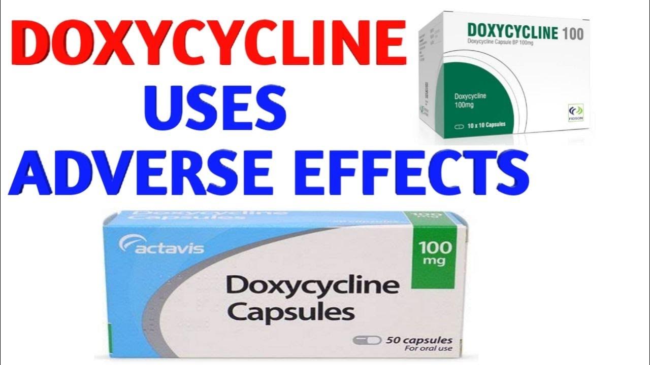 DOXYCYCLINE uses sideeffects contraindications interactions 