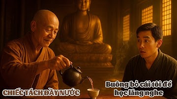 CHIẾC TÁCH ĐẦY NƯỚC – Buông bỏ cái tôi để học lắng nghe - LỜI PHẬT DẠY