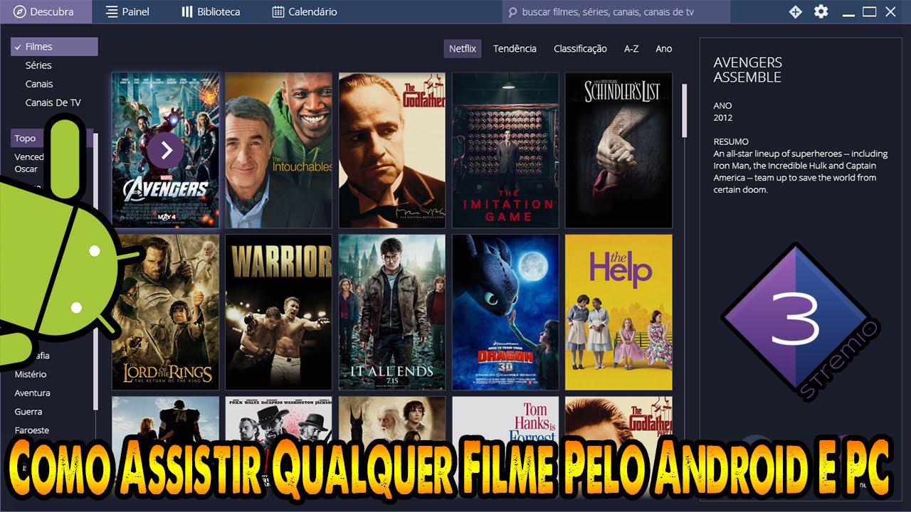 Conteúdo dublado para a plataforma de streaming gratuito Stremio - Eu que  fiz! - Diolinux Plus