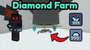 We hebben een ONBEPERKTE DIAMANTFarm gemaakt in Survival | Bloxd.io