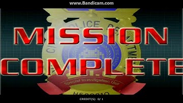 PC CHASE HQ 2 - taito arcade race - stage 6 - final mission - completed round! 2017