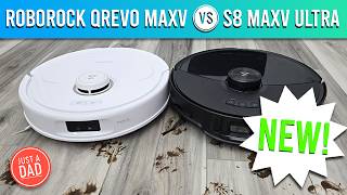 Roborock Qrevo MaxV vs S8 MaxV Ultra  WHICH IS BEST? Robot Vacuum and Mop COMPARISON: