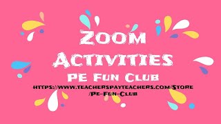 Zoom Meetings - Rock, Paper, Scissors Fitness