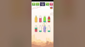Liquid Sort Puzzle Level 13 Walkthrough