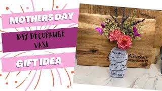 DIY Decoupage Bouquet Vase | MOTHER’S DAY GIFT IDEAS
DIY Decoupage Bouquet Vase | MOTHER’S DAY GIFT IDEAS DIY Decoupage Bouquet Vase | MOTHER’S DAY GIFT IDEAS
