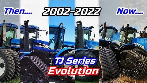 N.Holland TJ series EVOLUTION from 2002 to 2022 [Every largest model of each year]