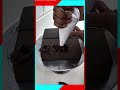 Decorating a Black Forest cake bag with elegant details for a beautiful finishing touch. #cakeart