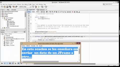 Enviar un Dato de un Jframe a otro Jframe en Netbeans