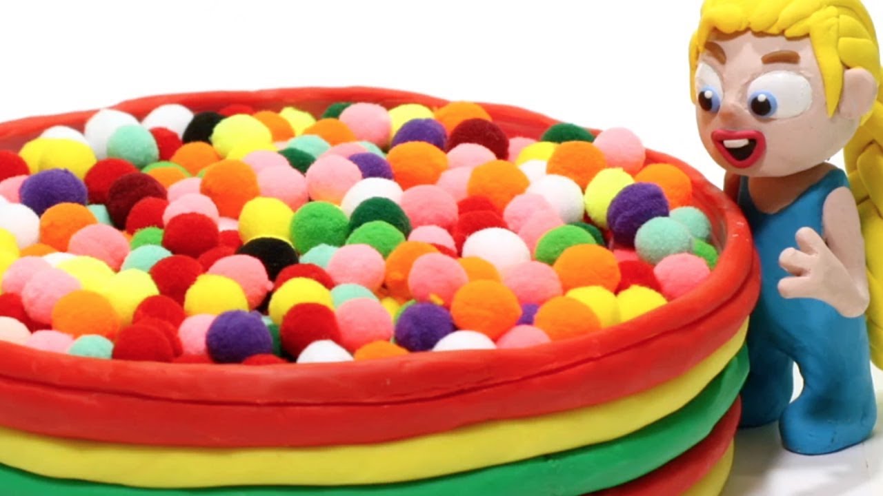 funny pranks videos Superhero Playground 💕 Superhero Play Doh Stop motion cartoons for kids