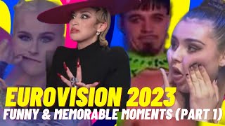 Eurovision 2023 Funny Moments (Part 1)