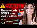17 FALSE FRIEND WORDS in German and English | Feli from Germany