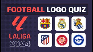 Football Logo Quiz: Guess the Logos of 20 La Liga Clubs in 2024! #footballquiz