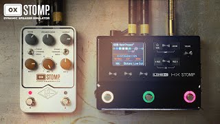 Universal Audio OX Stomp Dynamic Speaker Emulator video