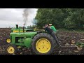 John Deere R, 630, 730 gas, 730 diesel, and 830 diesel plowing