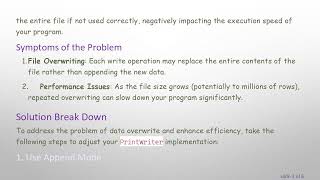 Java: Preventing PrintWriter from Overwriting Files Every Time