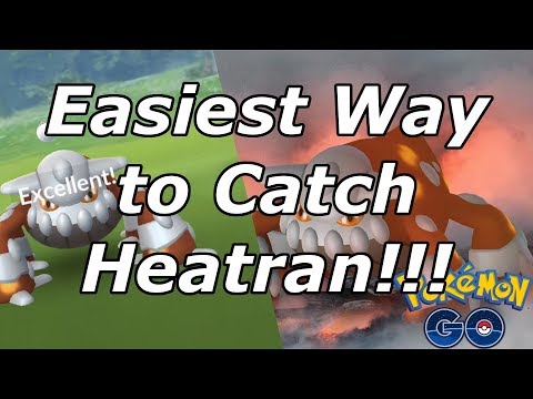 Easiest Way to Catch Heatran in Pokemon Go!!!