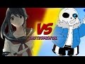 Instrumental manga battle  yandere chan vs sans