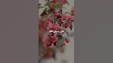 قال رسول الله ﷺ... #معلومات_دينية #القرآن_الكريم #السنة_النبوية #بودكاست #معلومة #الاذكار #ترند #علم