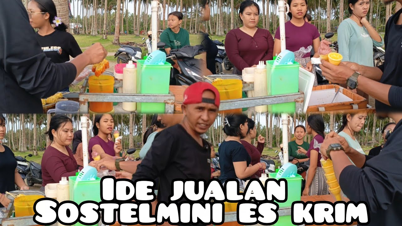 SOSIS TELUR MINI ES KRIM IDE JUALAN LARIS MANIS 🔥#keluargamubarok