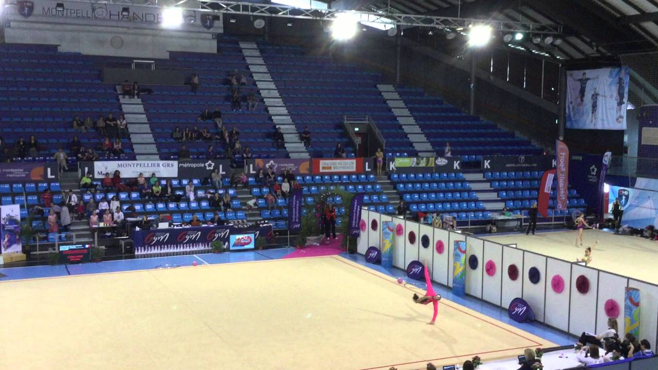 DANAE COLLARD FINALE BALLON CHAMPIONNAT FRANCE GR 2016 MPL