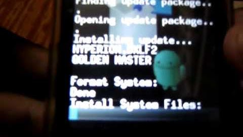 How to Install HYPERION ROM [AWESOME] On Galaxy Y [Tutorial]