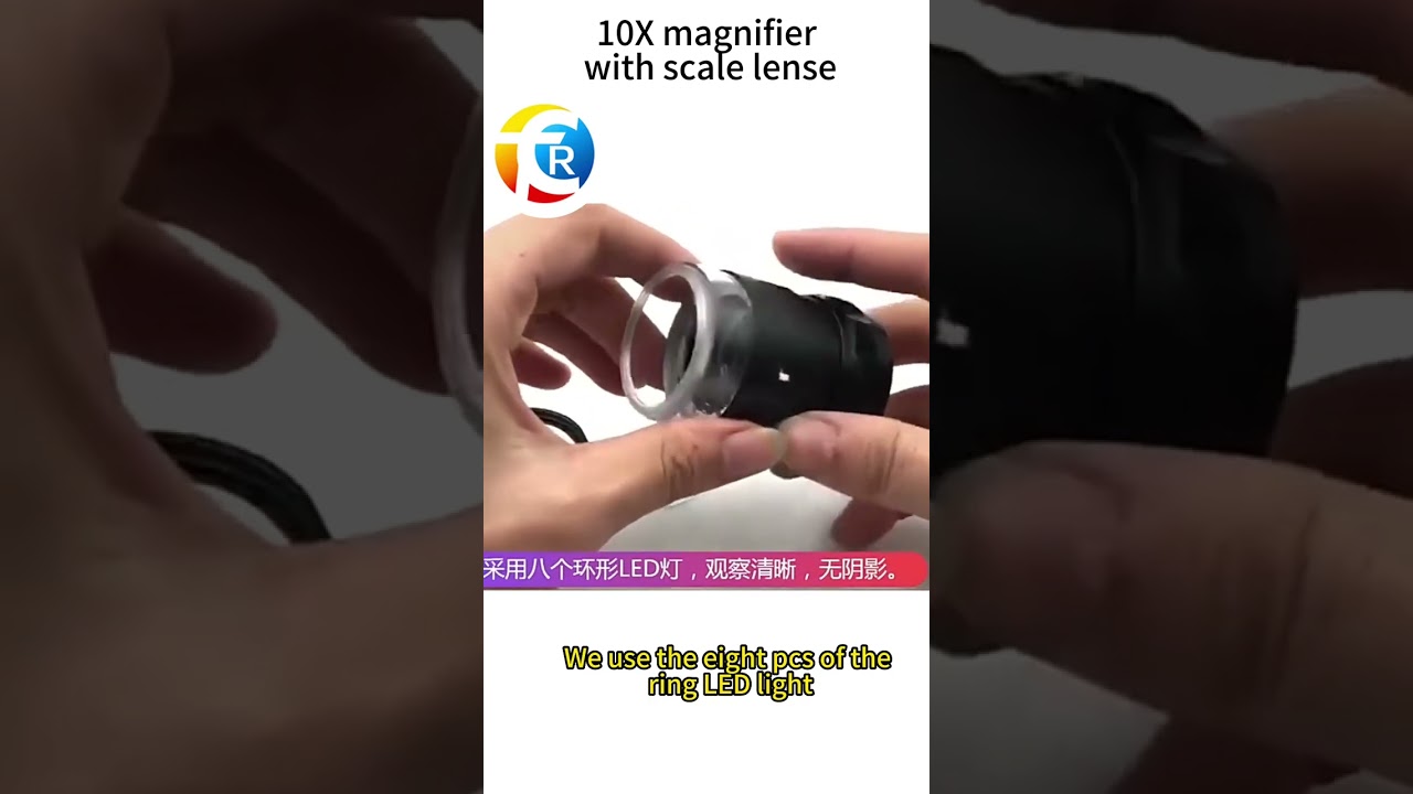Scale Loupe Magnifier 10X Magnification