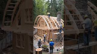 This Hidden Forest Home Looks Straight Out of a Fantasy Movie #usa #timelapse #usashorts