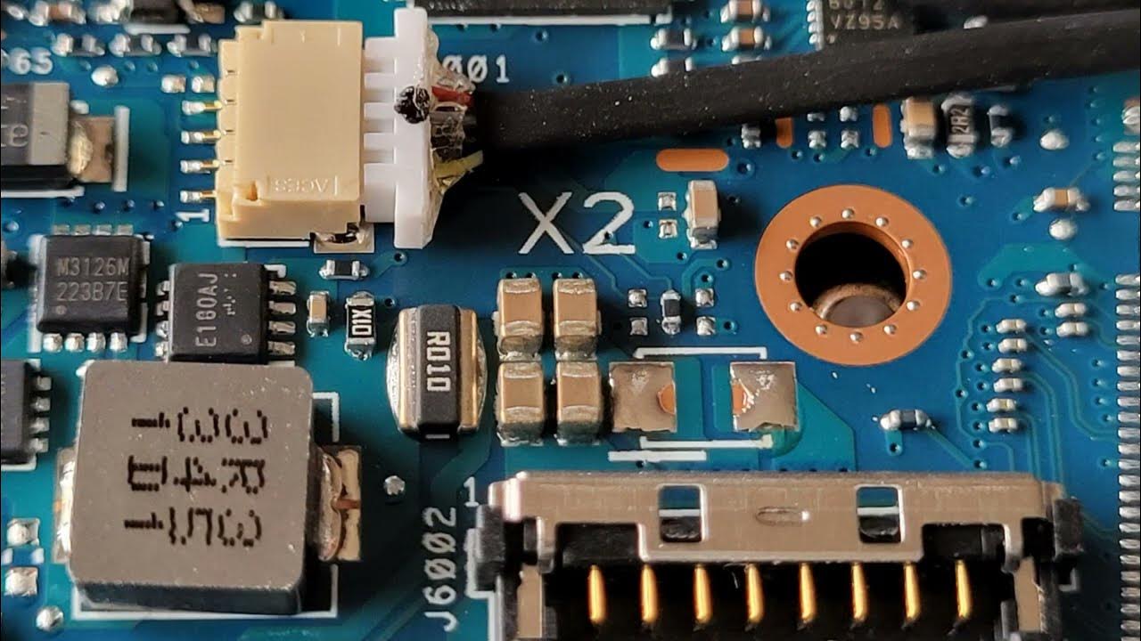 Asus Vivobook 17 X1704Z disassembly, BIOS, CMOS replacement, cooler ...
