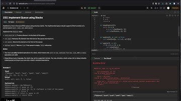 grind75 (leetcode) - 13 - Implement Queue using Stacks