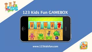 123 Kids Fun GAMEBOX - iPhone & iPad app for Kids screenshot 1