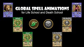 Wizard 101 Death and Life Global Animations