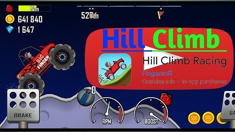 Hill Climb Racing - Gameplay Walkthrough Part 4 - All Cars/Maps (iOS, Android)