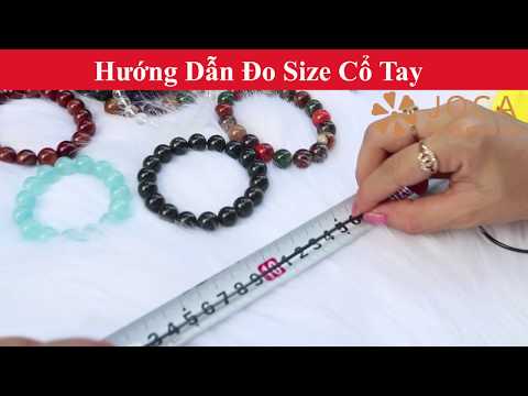 Video Hướng dẫn đo size cổ tay đeo vòng, đồng hồ - youtube